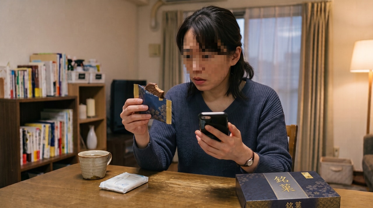 返礼品のお菓子に異物混入?対応不満と解決までの体験談