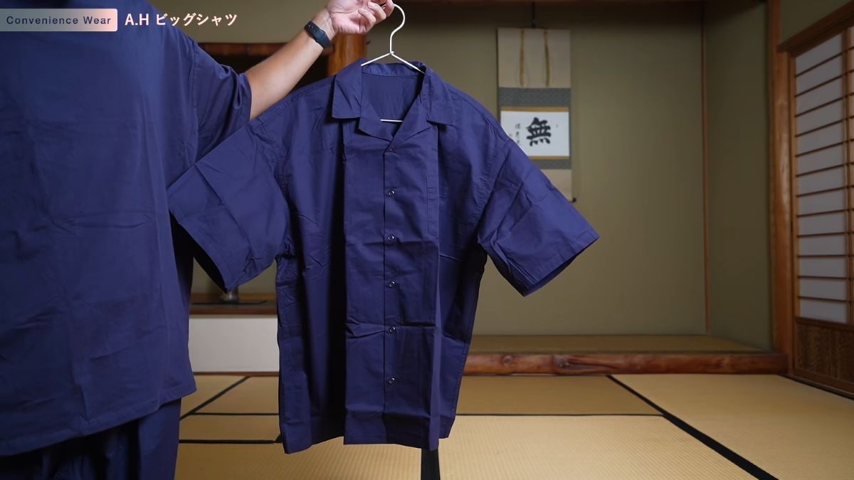 コンビニエンスウェア×A.H 開襟 半袖 ビッグシャツ