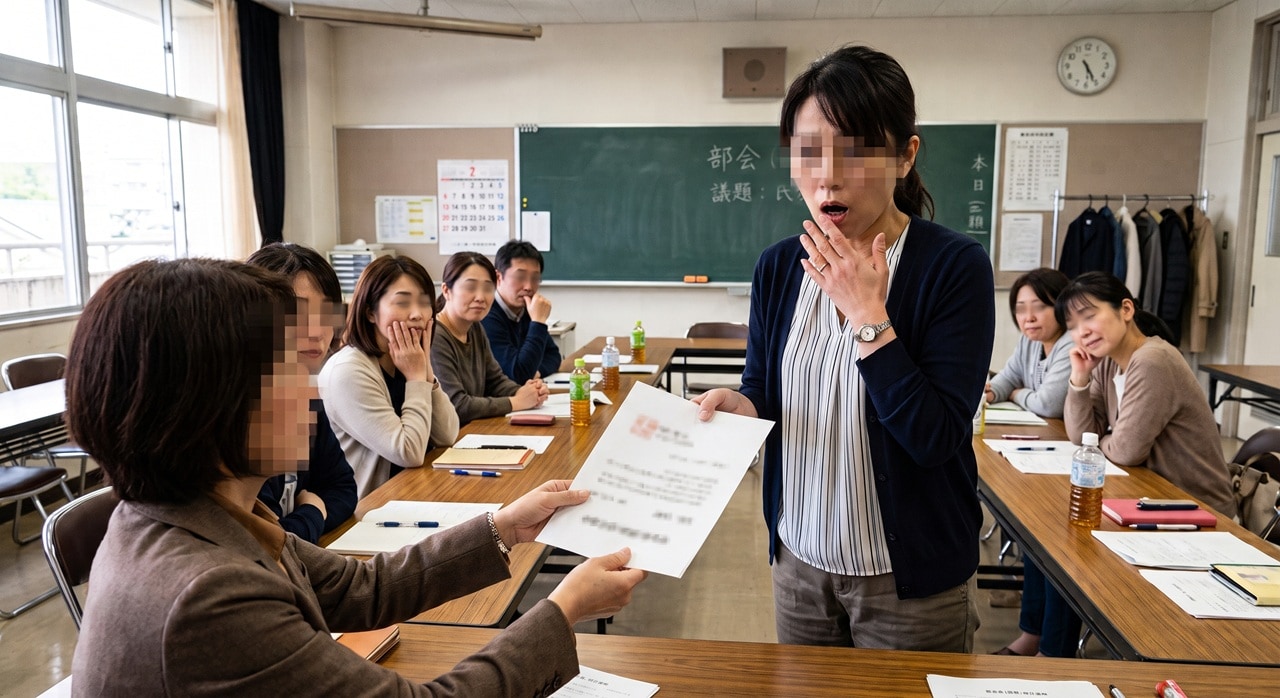 「部長をお願いします」遅刻で勝手に選出!納得の解決法は?