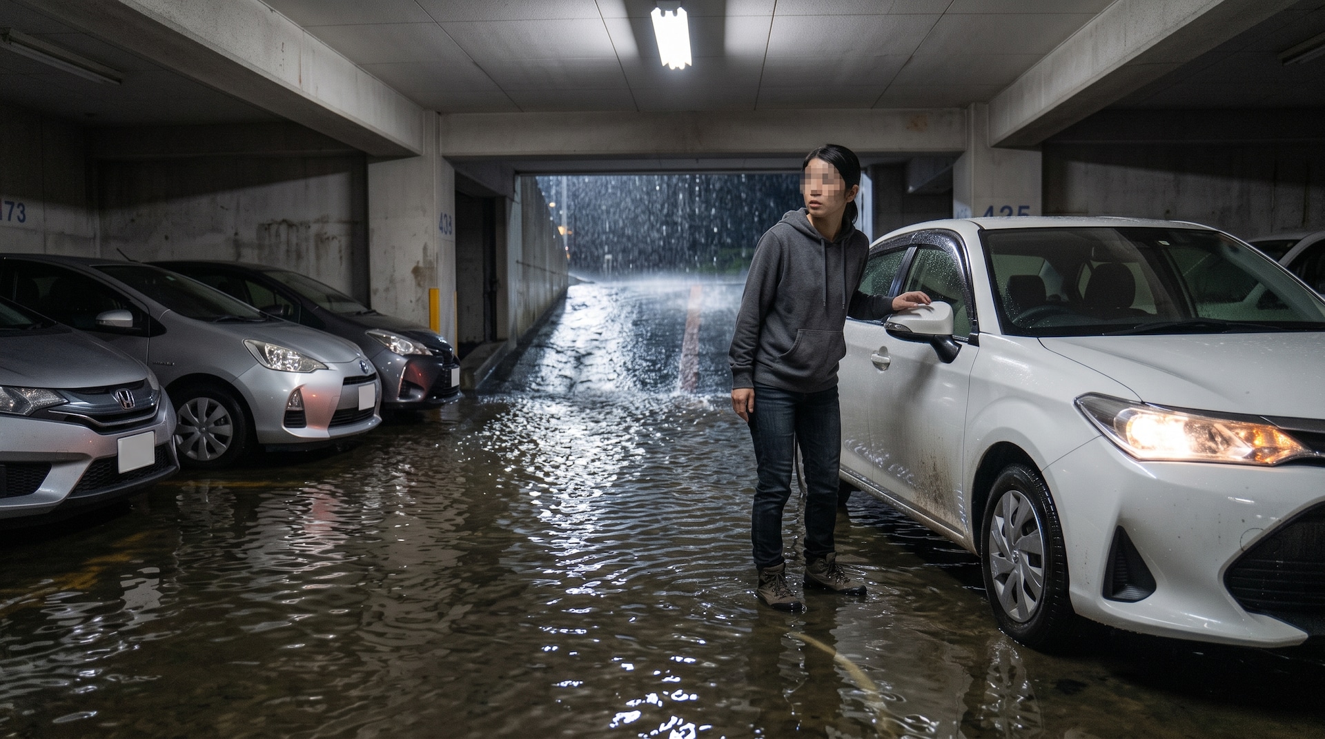 マンション地下駐車場が冠水!?車移動と浸水への事前対策