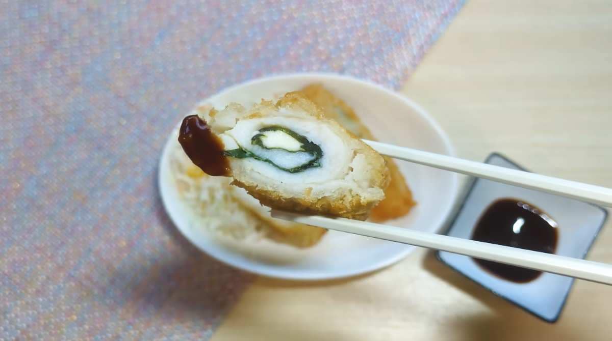 ささみチーズフライ青紫蘇入