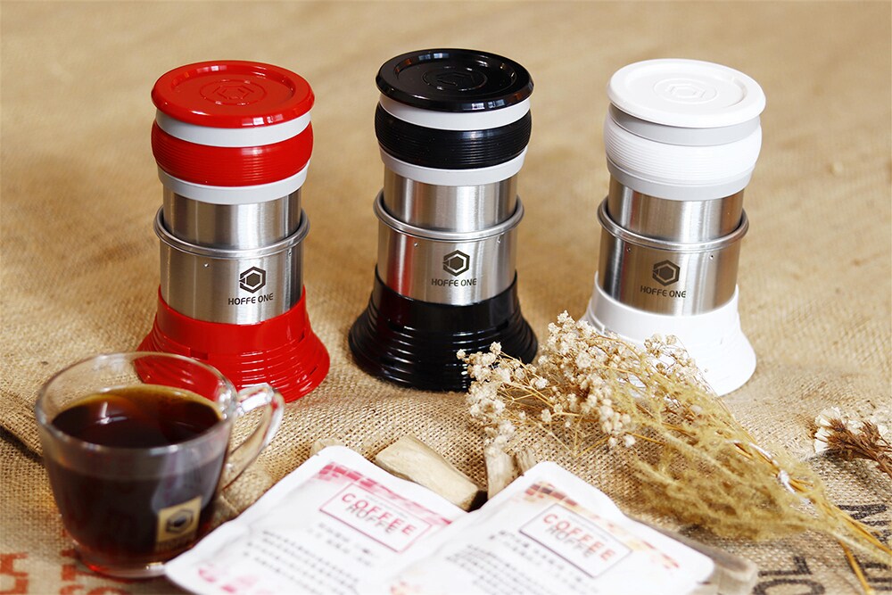 ハンドドリップの味を手軽に楽しめるコーヒードリッパー「HOFFE ONE」
