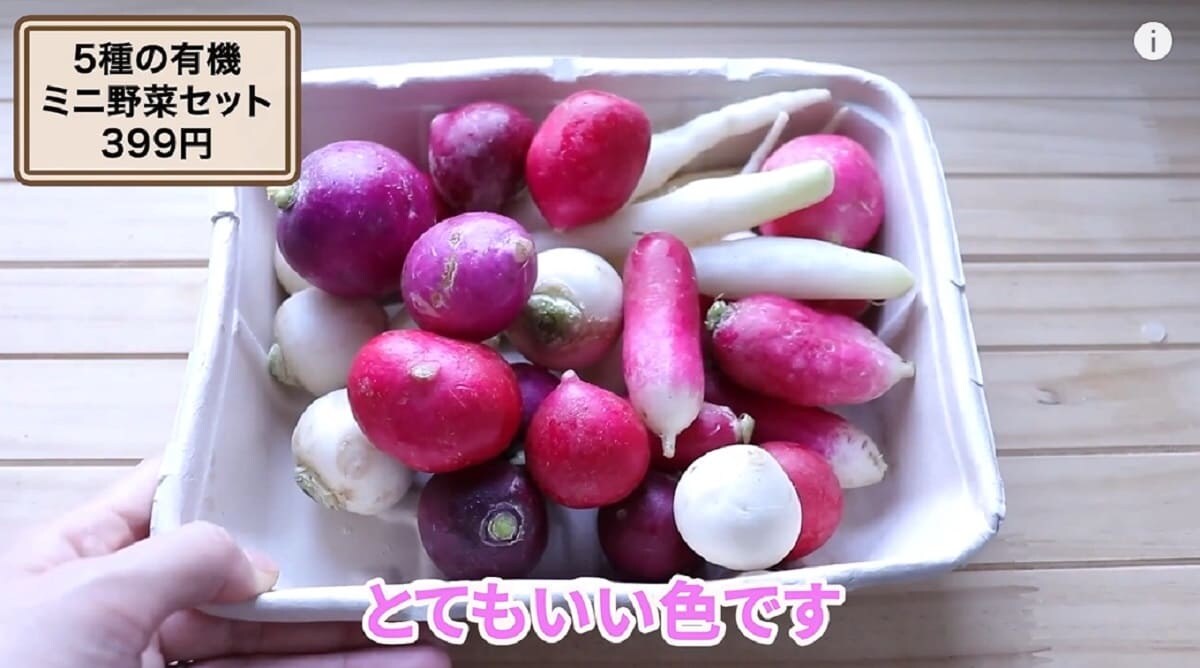 コストコ「色鮮やかな5種のミニ野菜セット」399円！オーガニックが嬉しい