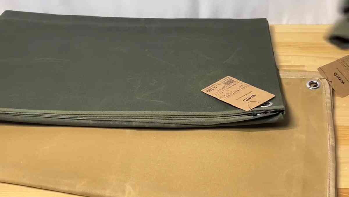 【ワークマン】2022新作帆布シートがキャンプに便利！パワーアップして新登場