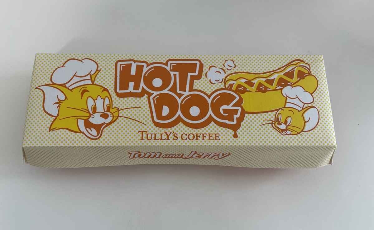 【タリーズ】トムとジェリーコラボの「ホットドッグ」はチーズたっぷり！2023春限定の新メニューの味は？