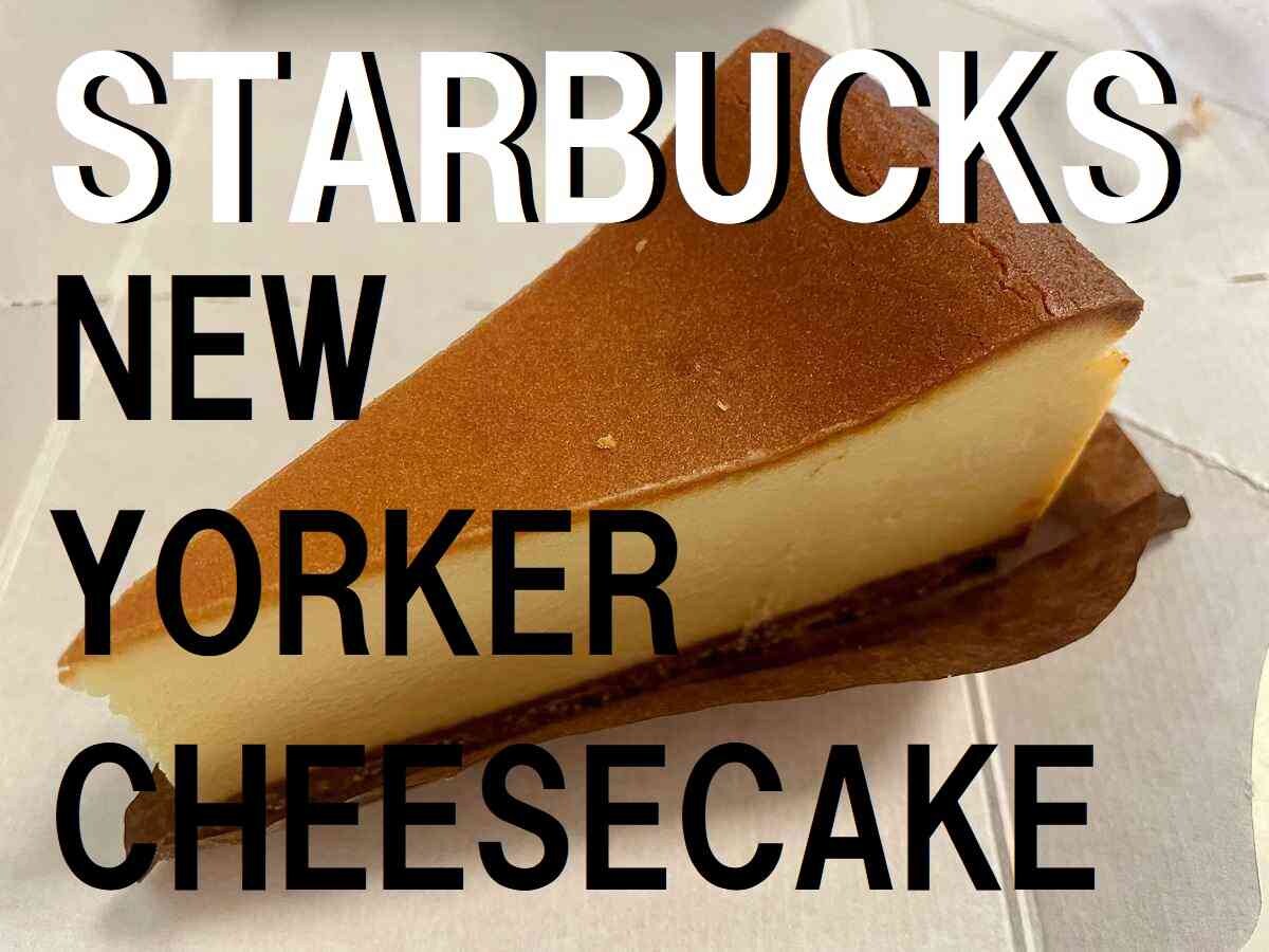 【スタバ】定番スイーツ「チーズケーキ」は本場ニューヨーカー気分で食べたい！カフェ好きガイドも惚れた