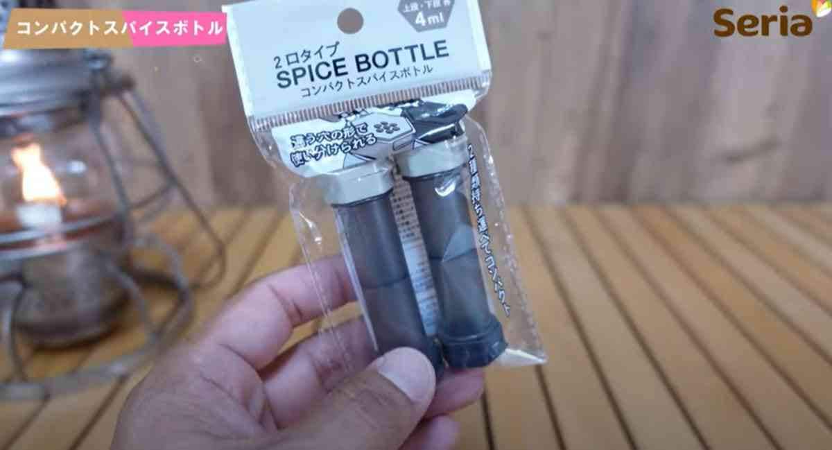 【セリア】ソロキャンにもおすすめの100均ギア3選！夏キャンプに買っておきたいスパイスボトルなど
