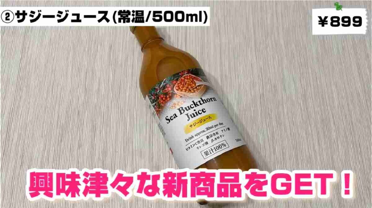 【業務スーパー】インスタでも話題の「サジージュース」って何⁉女性にうれしいが入った美容ドリンク！