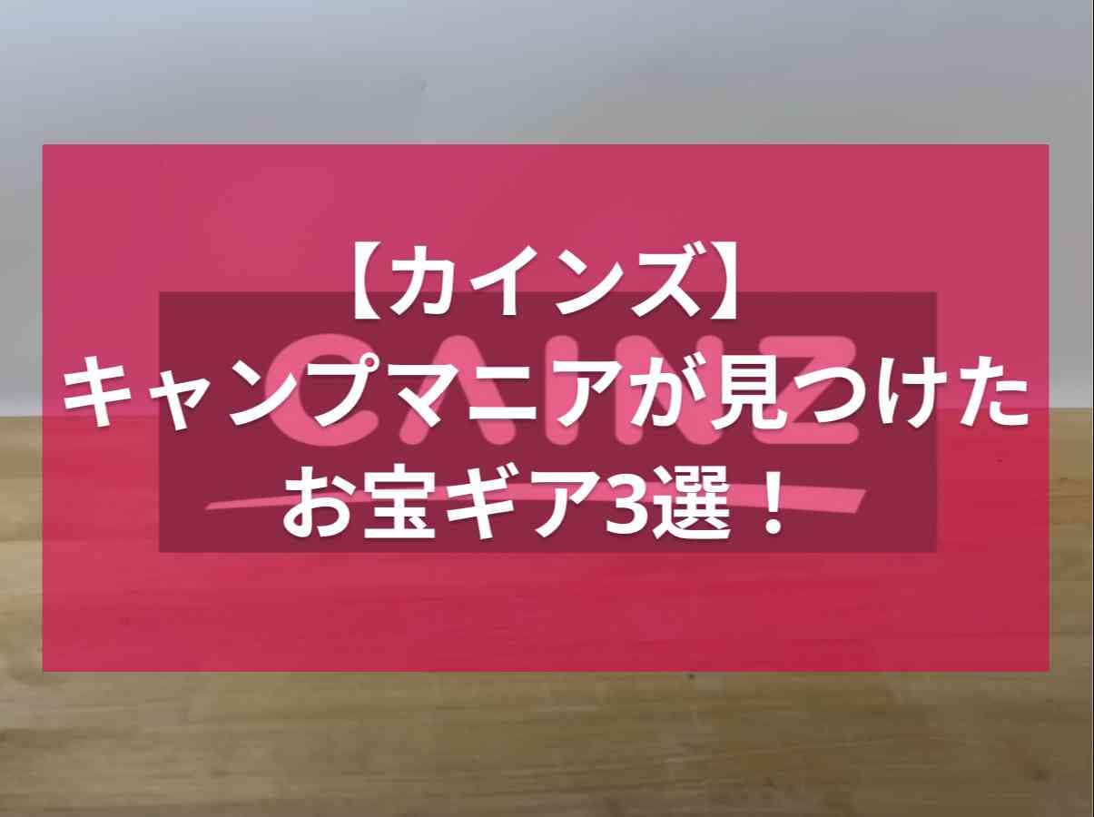 【カインズ】キャンプマニアが見つけたお宝ギア3選！夏場の必須アイテムクーラーBOXも安い！