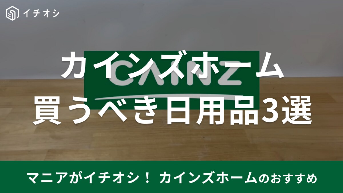 【カインズ】で買うべき日用品3選！大ヒットのアイデア商品「カーペットクリーナー」などあると便利なものばかり