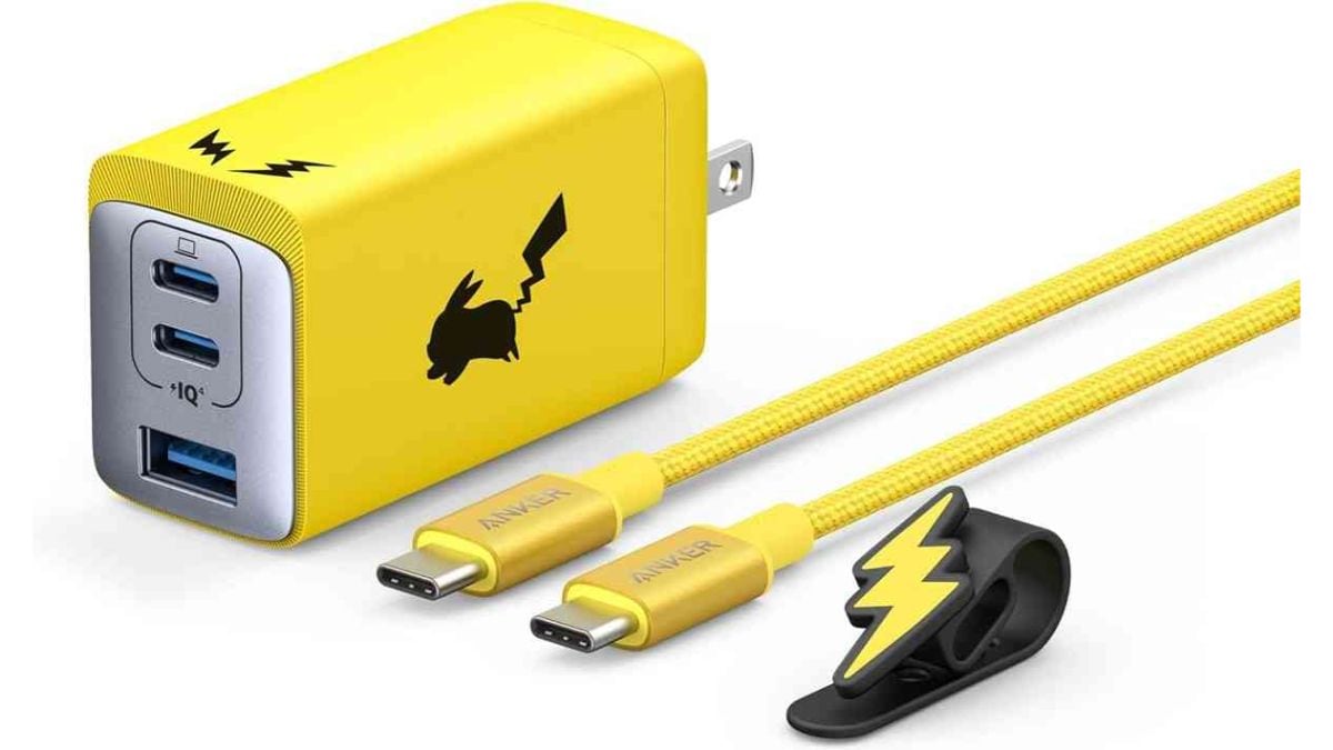 ピカチュウモデルもあるの!?【アンカー】の充電器「735 Charger」は小さいから旅行や出張に便利◎