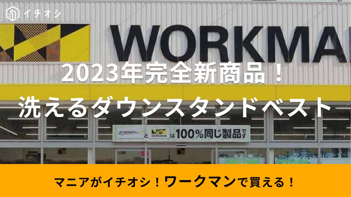 秋から春まで使えるってコスパえぐすぎない⁉インナーダウンを探してる人は【ワークマン】に急いで！