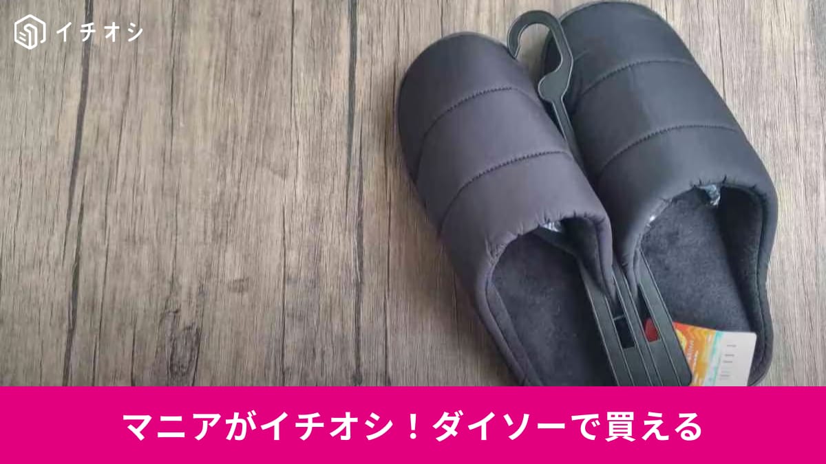 ダイソー「外でも履けるスリッパ」は550円！近所に買い物もオフィスにも「めっちゃ使える」