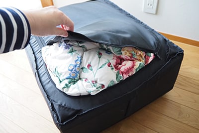 サイズ展開も豊富なIKEAのスクッブで収納がラクに！