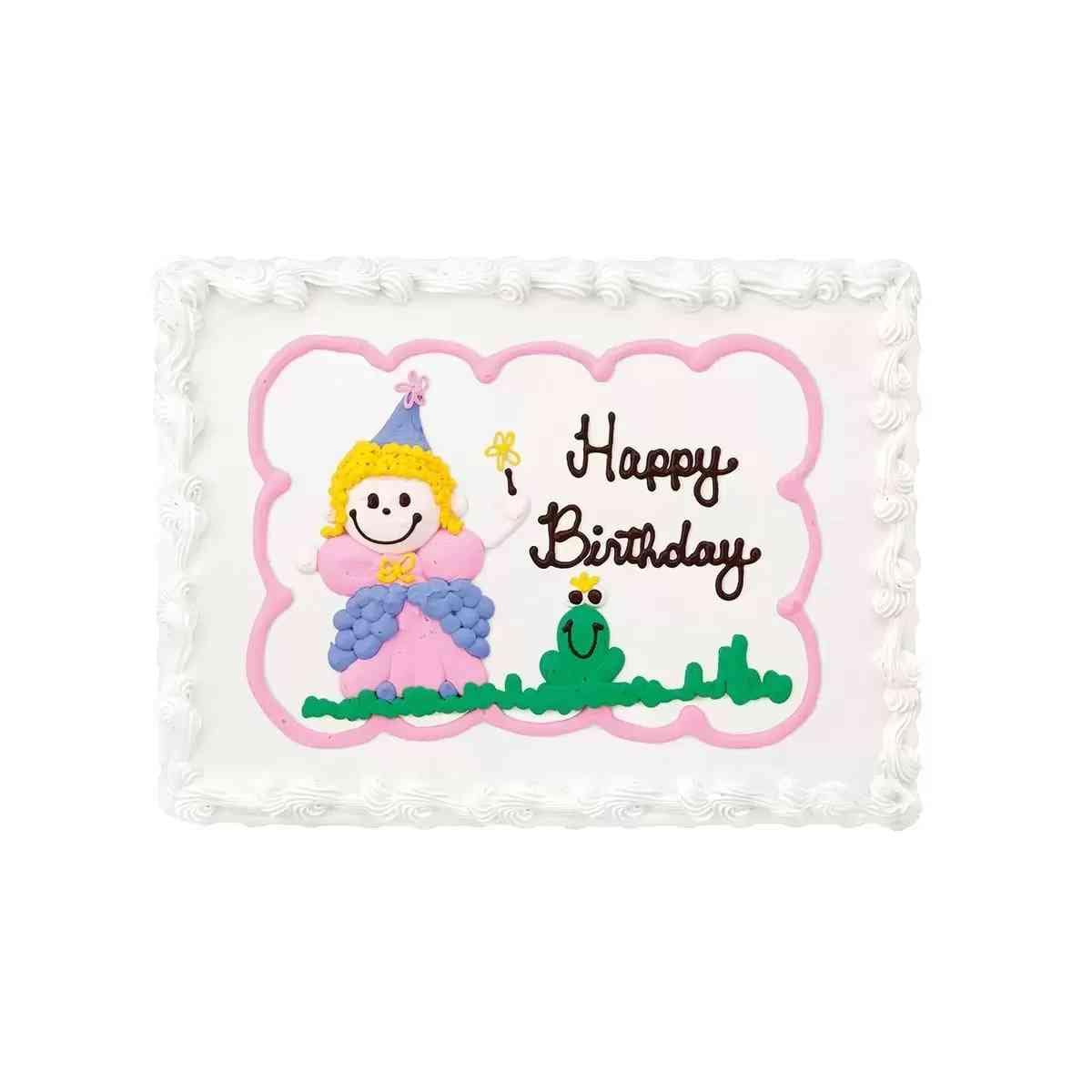 画像引用元：コストコ（https://www.costco.co.jp/）　「ハーフシートケーキ（プリンセスケーキ）」