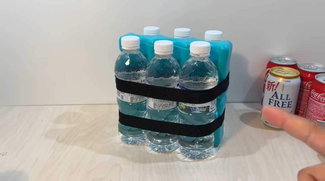 ダイソー「缶ドリンク用保冷剤」は2つあるとさらに便利！