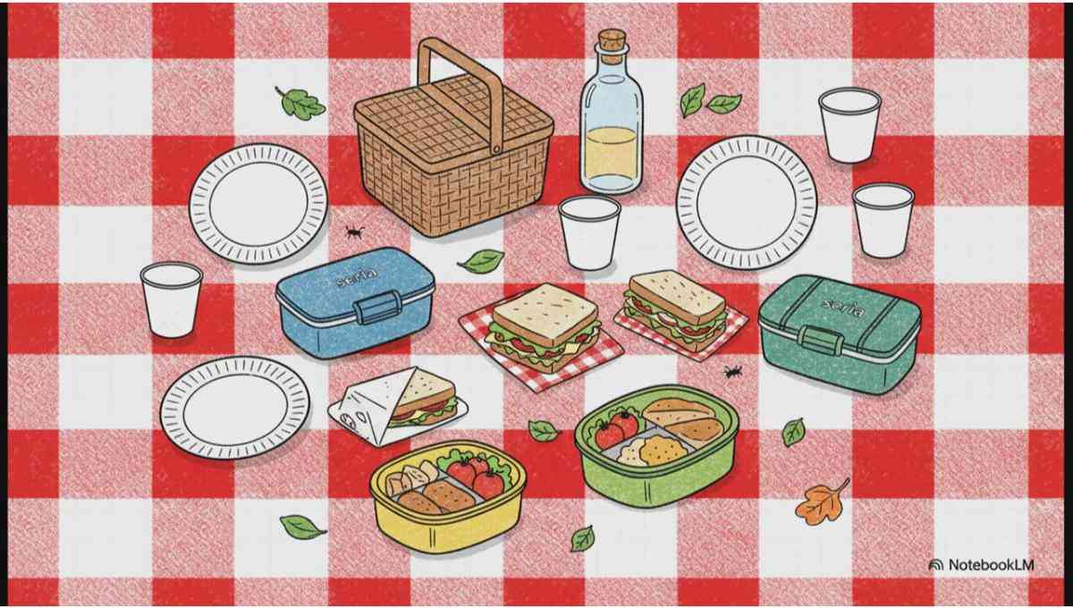 セリアにはピクニックをおしゃれに演出するお弁当グッズも豊富