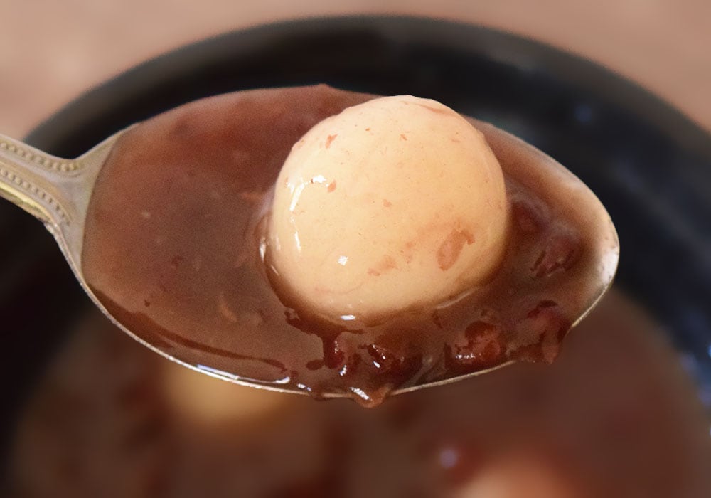 白玉はほどよくもっちりとした食感