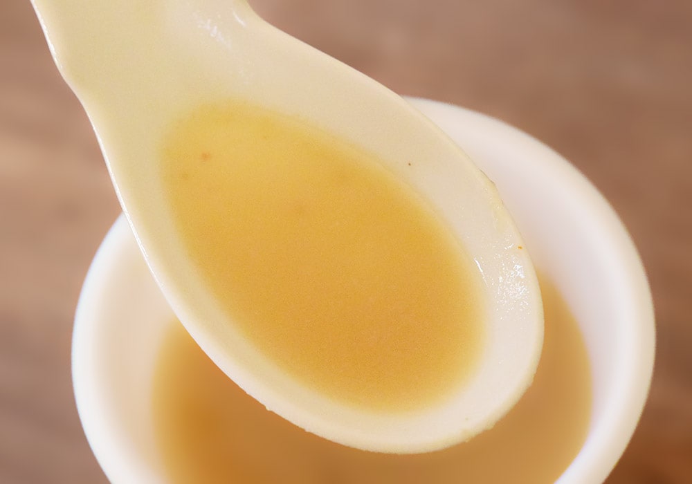 ほんのりと生姜がきいたやさしい味わい。