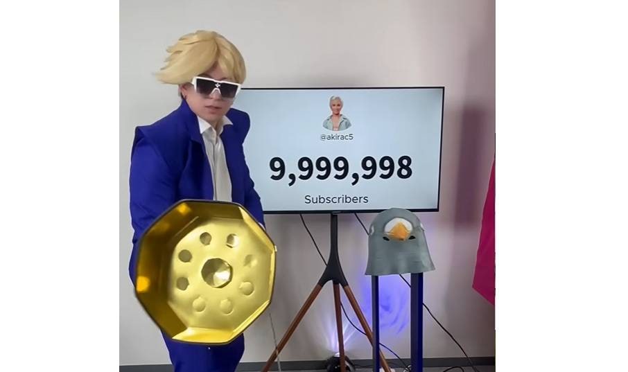 AKIRA♂、ヴァンビの記録を抜く速さで登録者1000万人達成【話題のニュース3選】