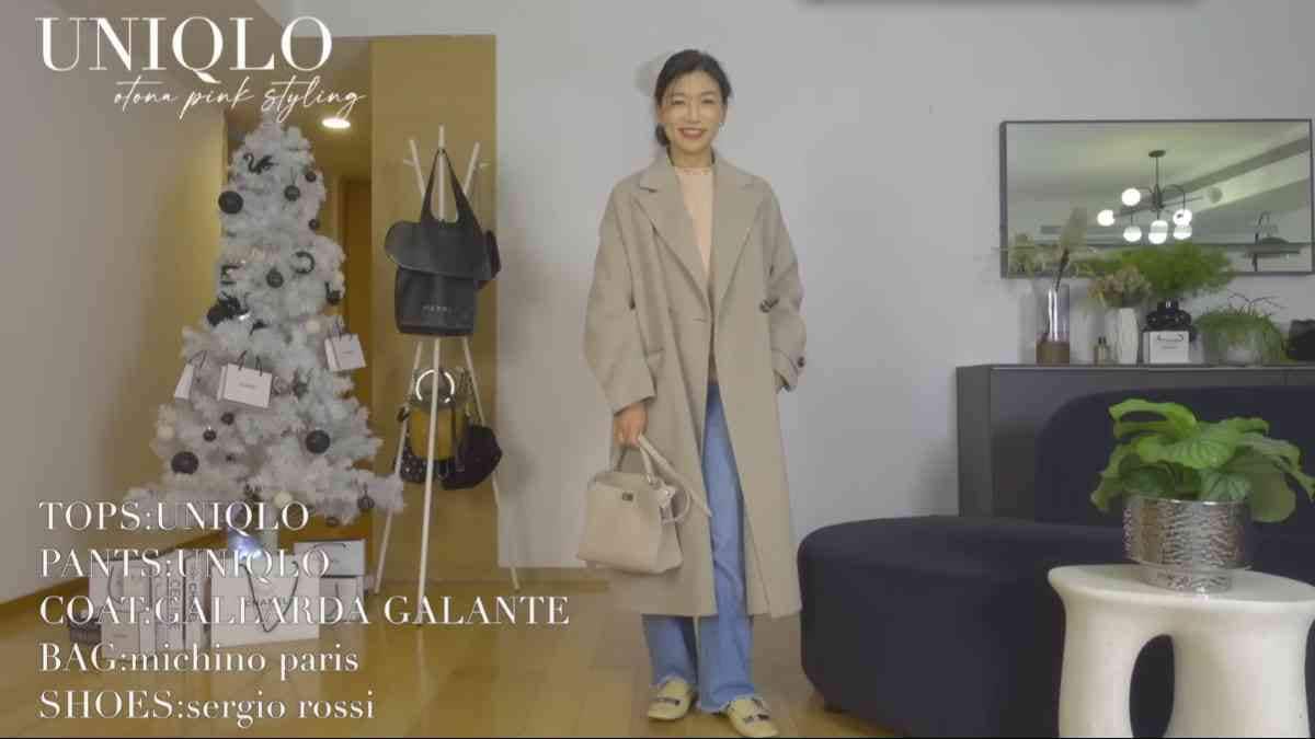 ユニクロ┃ウオッシャブルミラノリブクルーネックセーター