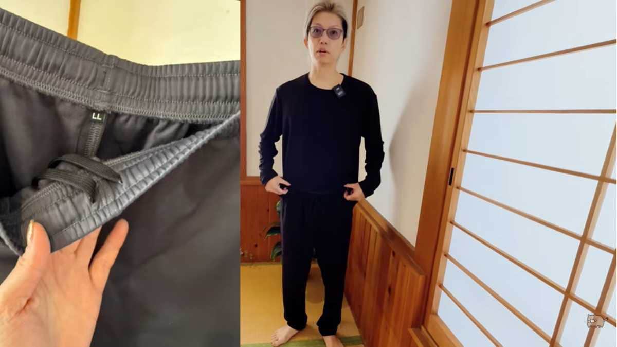 ワークマン「メディヒール(R)ルームパイルロングパンツ」はサイズ調整可能