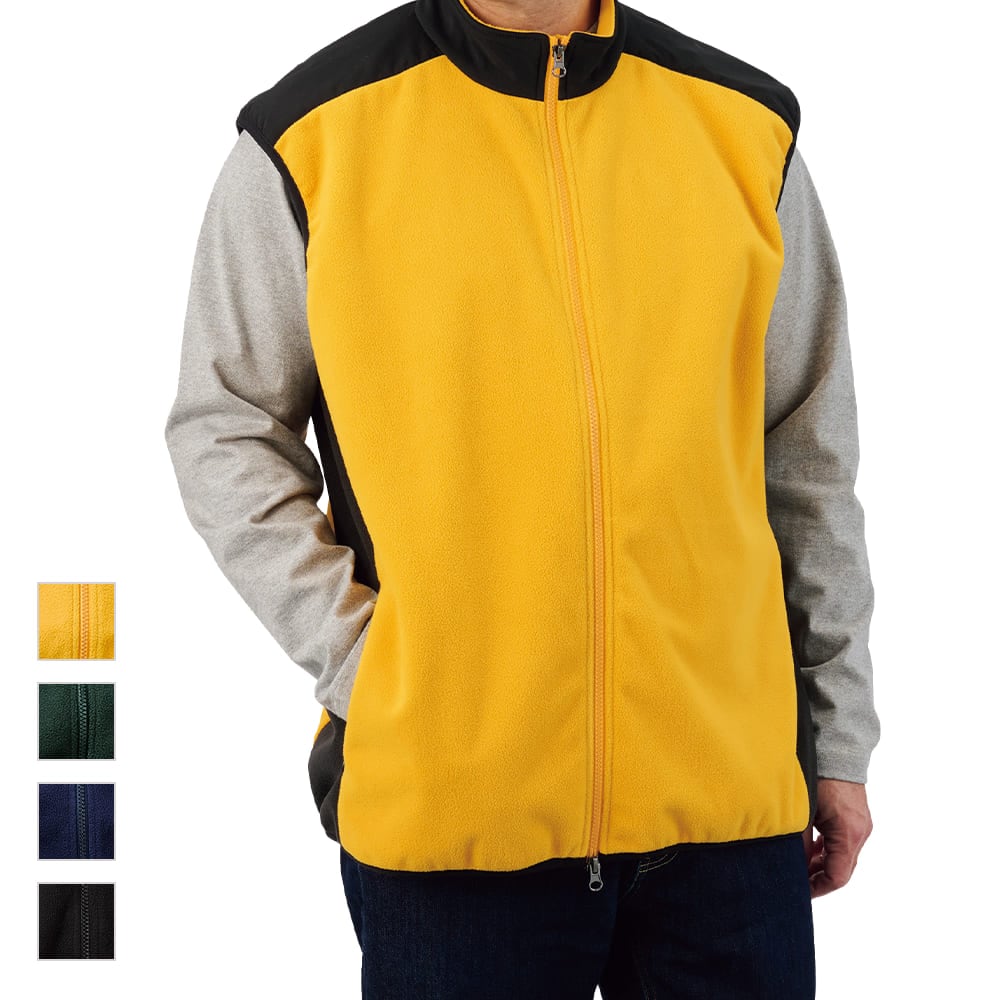 ワークマン「防風フリースベスト」