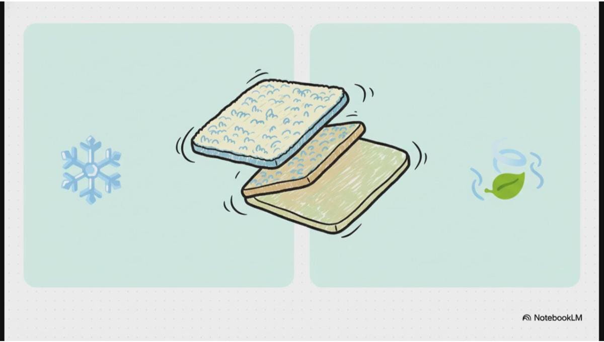 リバーシブルなので真冬以外も使える