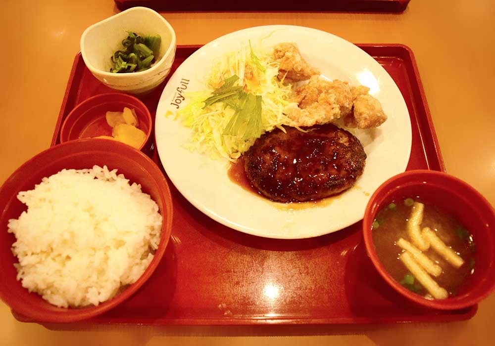 ワンコインランチの日替わり・水曜日メニュー(和膳セット)