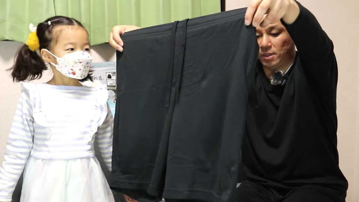 ワークマン「メディヒール(R)ルームハーフパンツ」は調整も可能