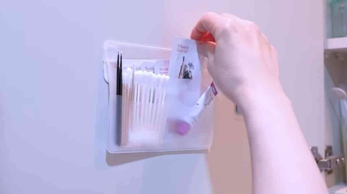 洗面収納ポケット