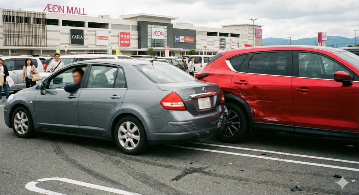 買い物中に車を当て逃げされた…ドラレコの証拠や防犯カメラがない場合の対処法