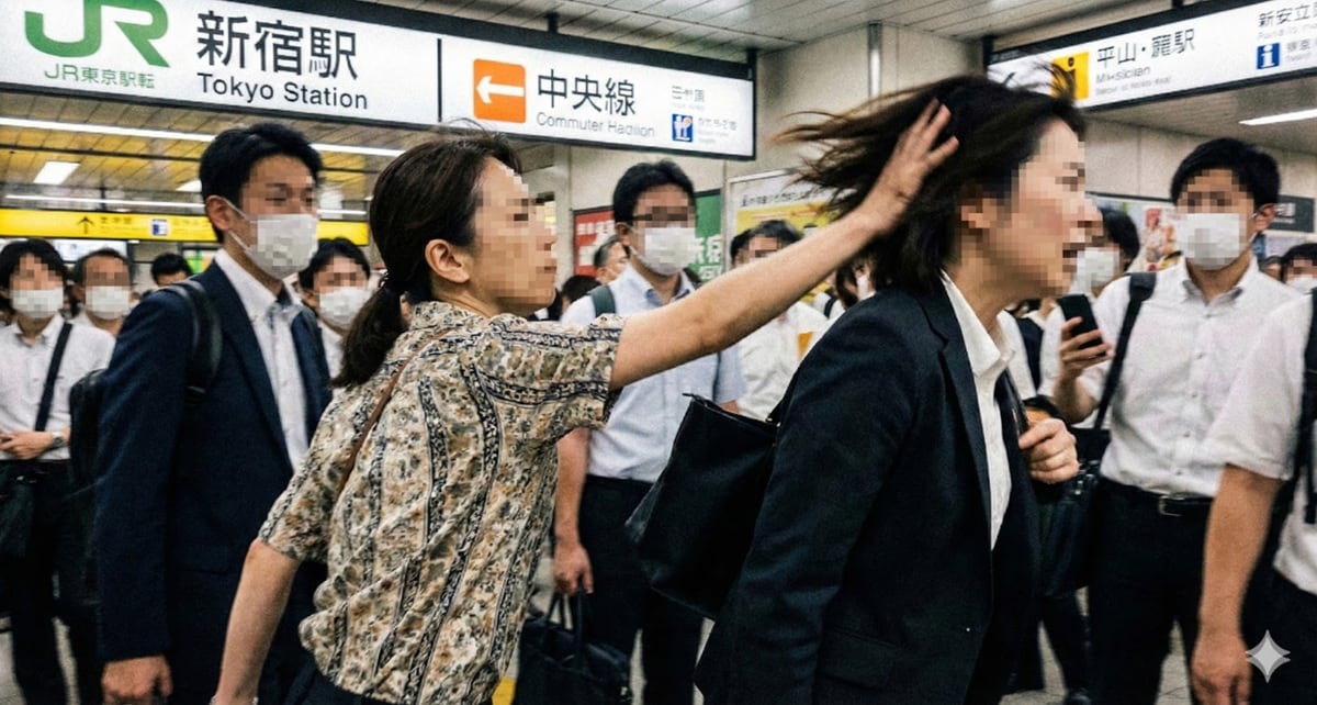 突然駅で頭をはたかれた⁉ トラブルに遭った時どうする？