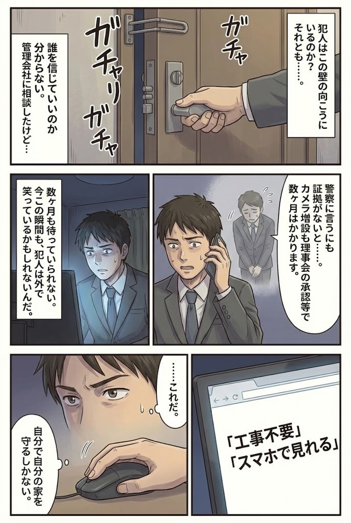 見えない敵への無力感