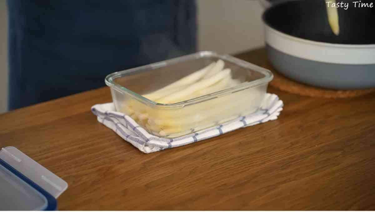 コストコ┃ホワイトアスパラの茹で方と保存方法