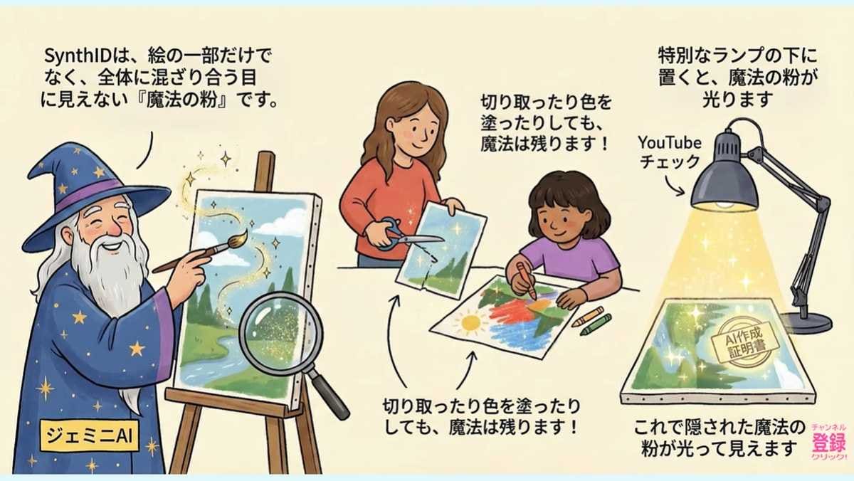 AIマークの削除は問題ないがデジタル透かしは残る！