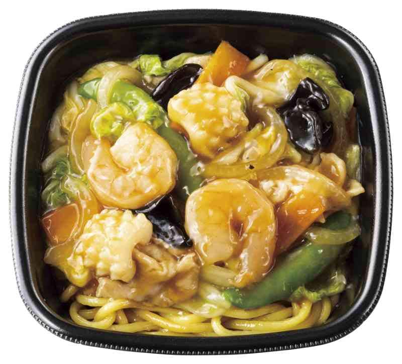 こだわりのもちもち麺　海鮮中華あんかけ麺　840円