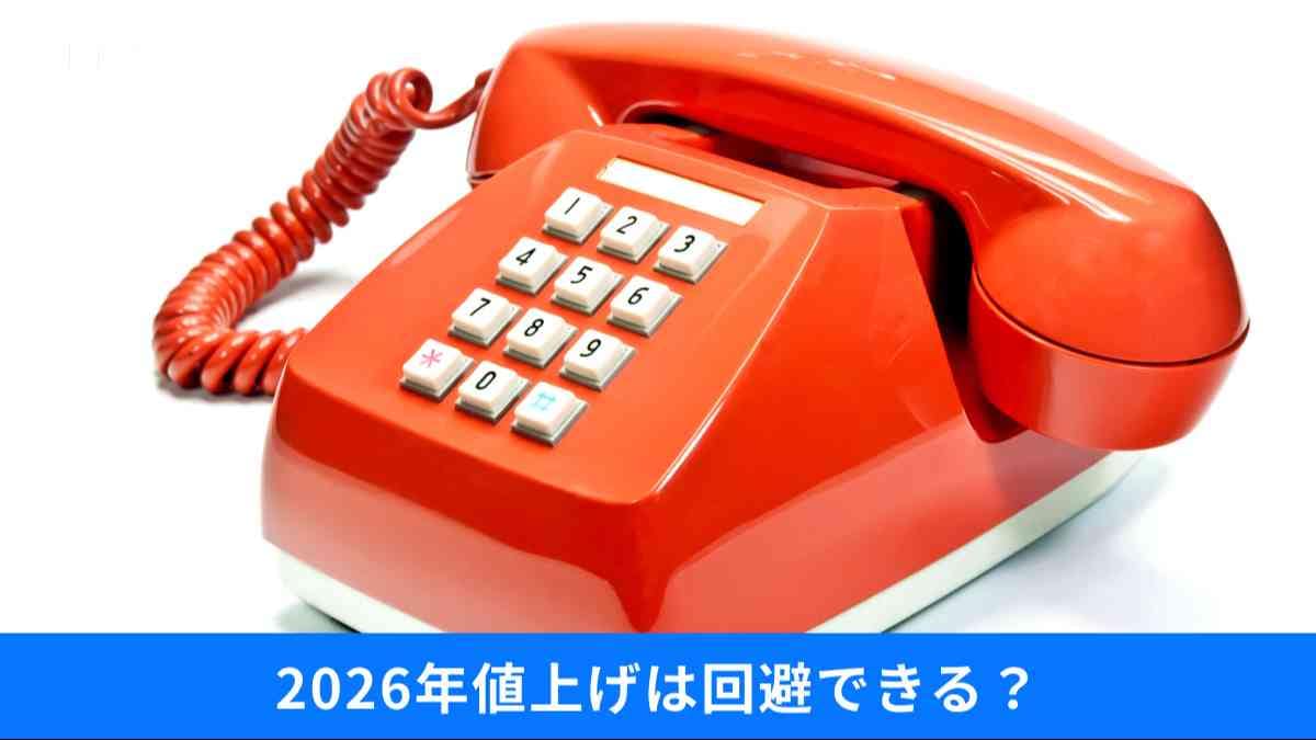 持ち続けると損？固定電話の契約見直し術