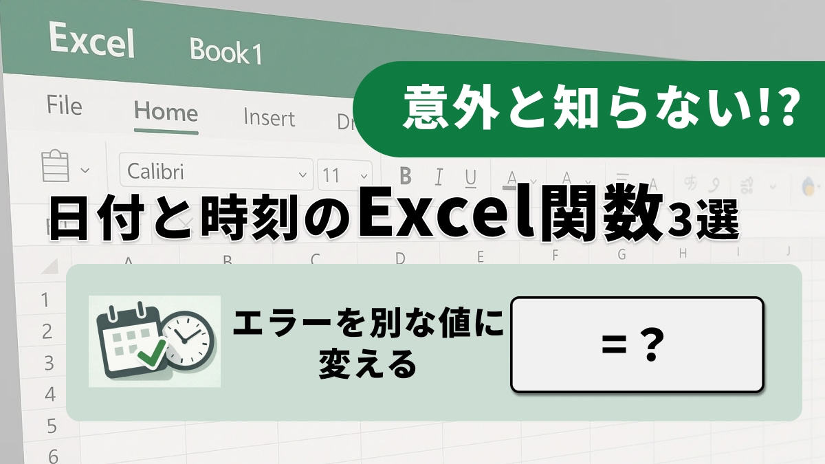 ��Excel���顼�к��֥ۡ����Ȥ�#N��A���餱�ġ׸����ܤΥΥ�����ä���륹�ޡ��Ȥʴؿ�3��