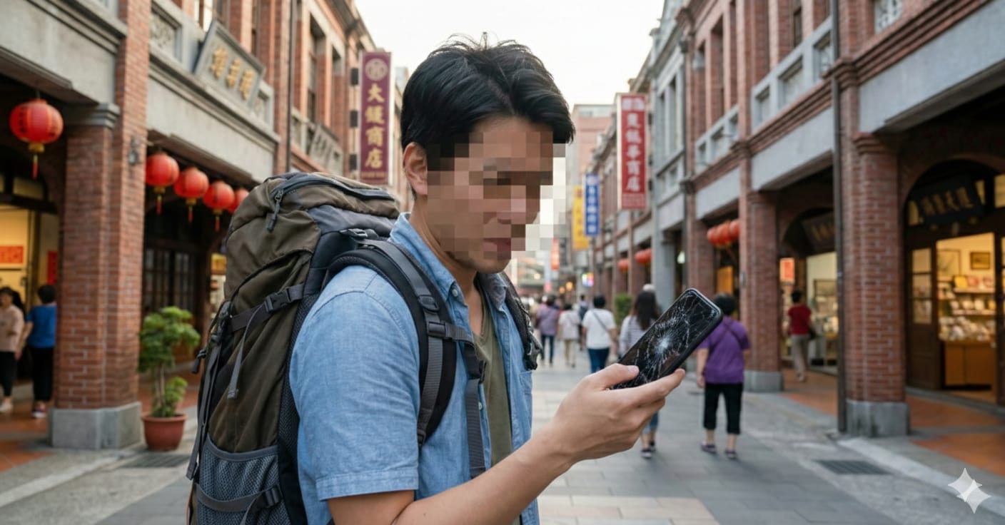 まさか自分のスマホが…台湾一人旅で“かなり焦った”トラブルの内容