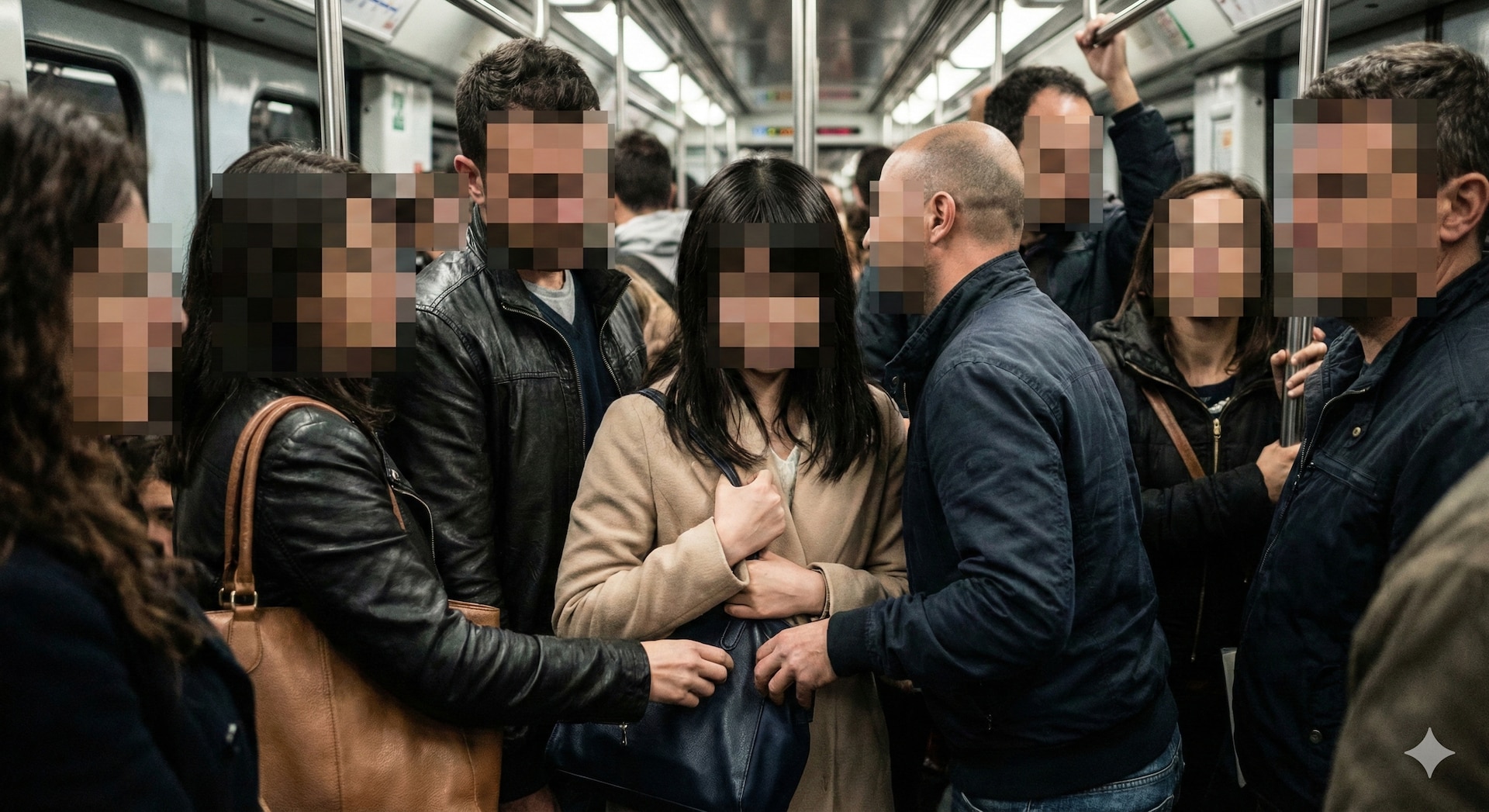 観光客を狙ったスリ集団は、混雑を隠れ蓑にして組織的に犯行に及びます