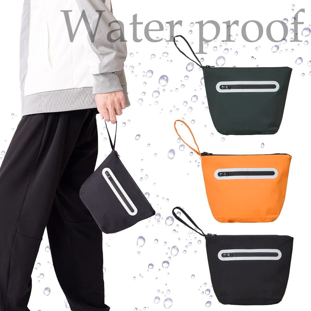 ワークマン「エクトジェル防水リフレクトポーチ」