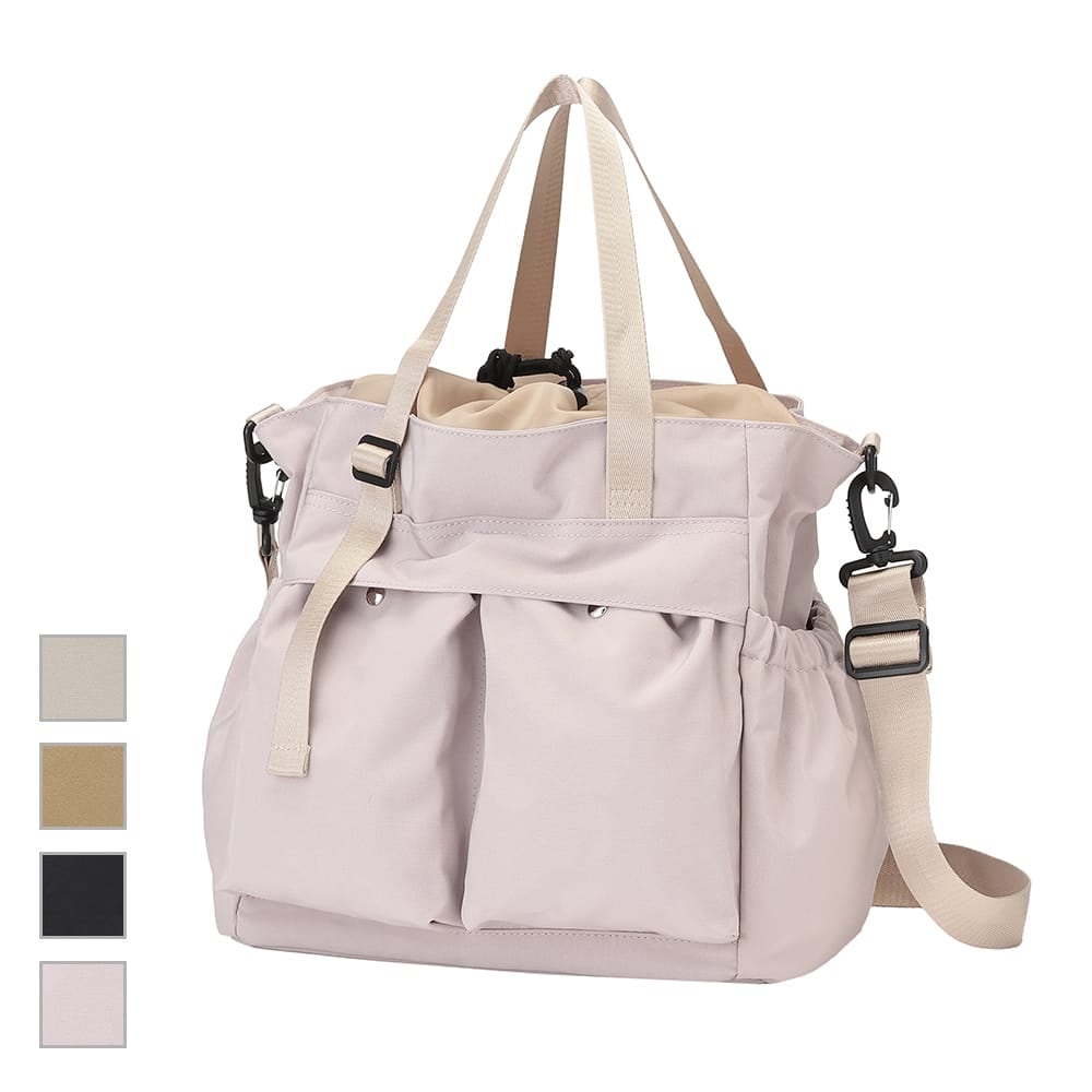 ワークマン「撥水巾着トートバッグ」