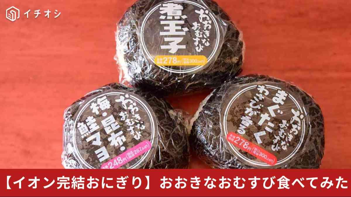 【イオン最強コスパ】コンビニおにぎり1個200円時代の救世主！グラム単価1.4円の「爆弾おむすび」を徹底比較