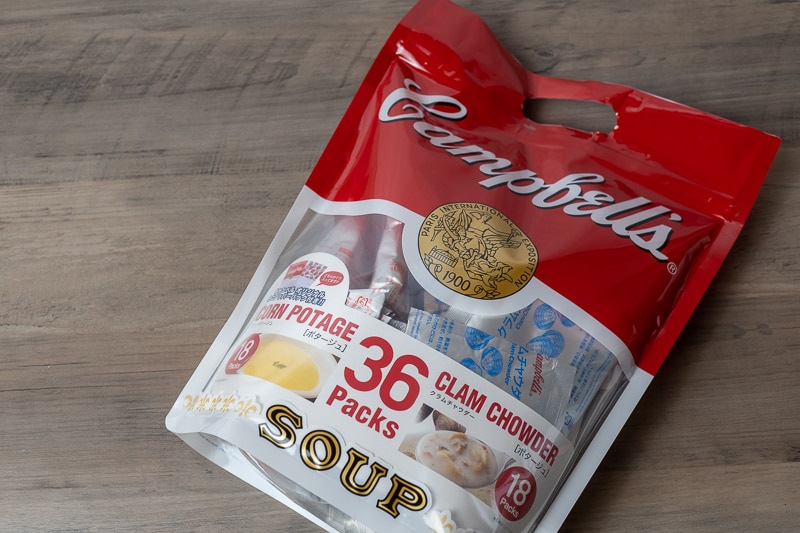 コストコの「キャンベルミックスパック」粉末タイプがコスパ◎！缶タイプとの違いは？