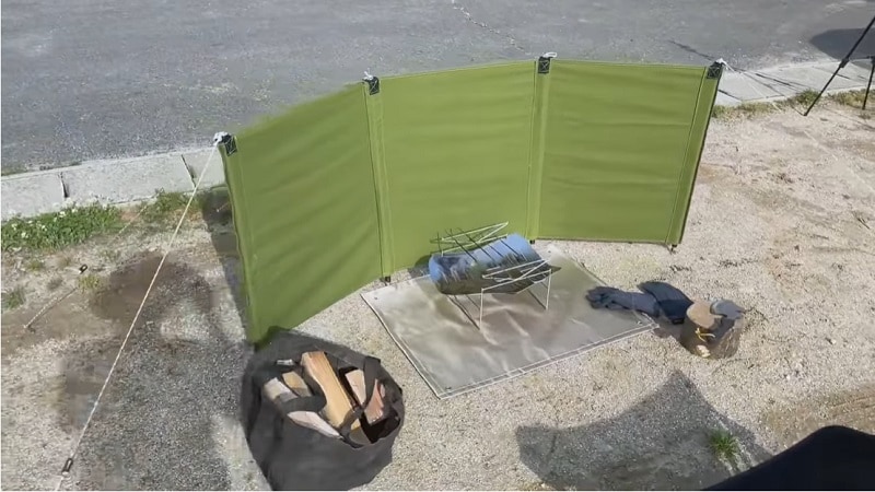 流行りのギア「焚き火陣幕」が破格の3480円！ナフコホームセンターがアツい！