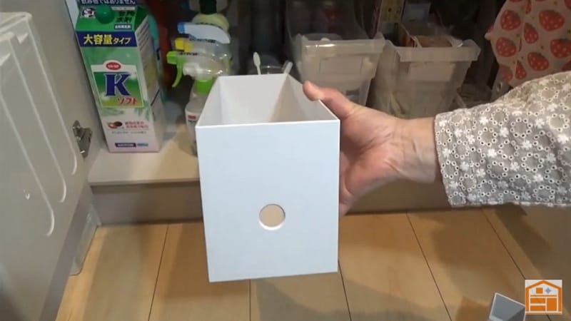 取り出しが劇的にラクに！【無印良品】キッチン下の収納に便利な「ファイルボックス」