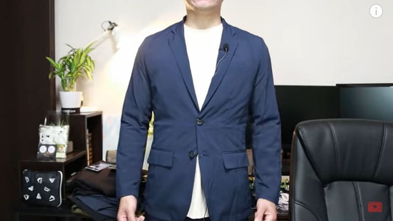 夏スーツはこれ一択！【ワークマン】2900円の「リバーシブルスーツジャケット」