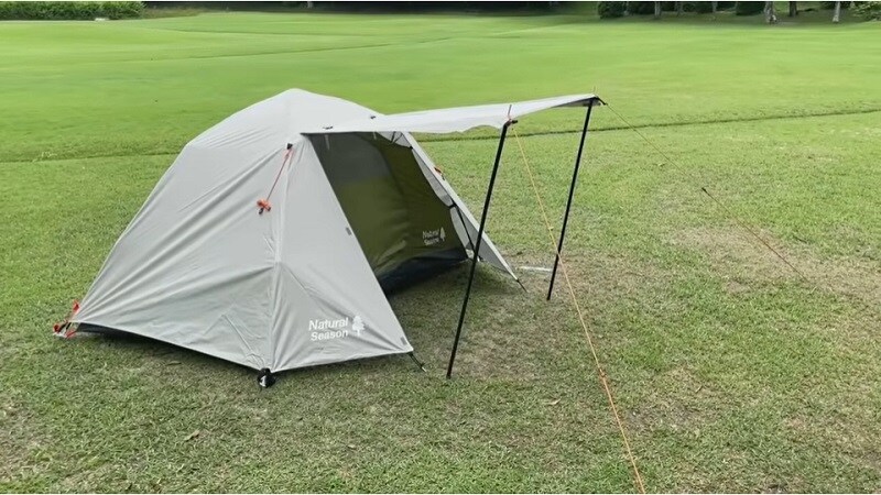 キャノピー付きで6980円！【コメリ】のハイコスパ「ソロテント」が超おすすめ！
