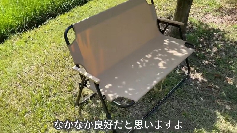 デザイン◎で5000円以下！【ニトリ】の「アウトドアベンチ」がファミキャンに最適